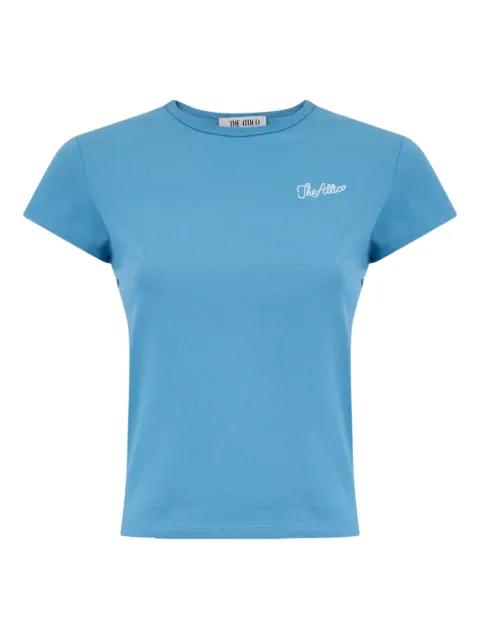 logo-embroidered T-shirt by THE ATTICO