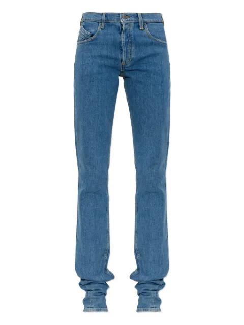 logo-patch jeans by THE ATTICO