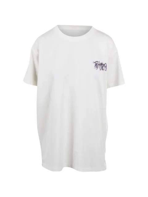 logo-print T-shirt by THE ATTICO
