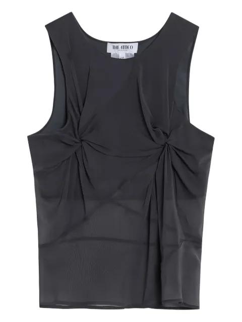 long-patch tank top by THE ATTICO