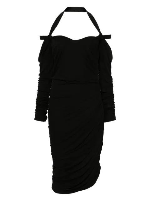 long-sleeve midi dress by THE ATTICO