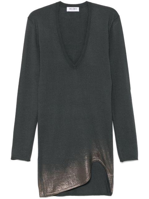 lurex-detail mini dress by THE ATTICO