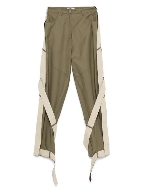 multi-string trousers by THE ATTICO