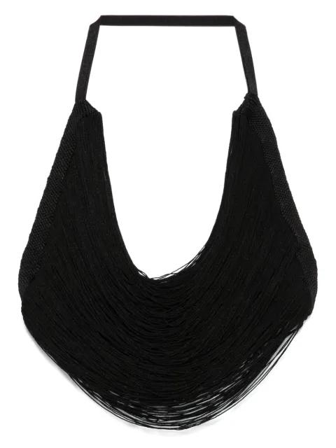 multi-strings crop top by THE ATTICO