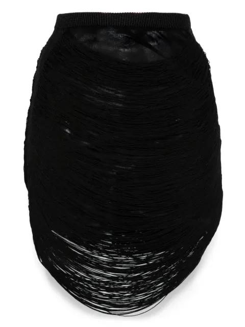 multi-strings mini skirt by THE ATTICO