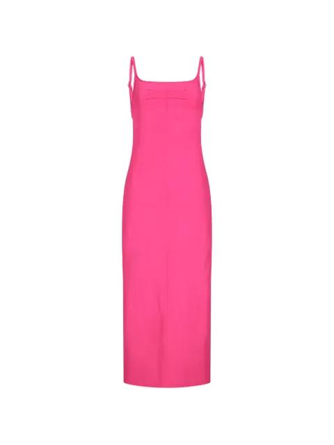 open-back slit-detail dress by THE ATTICO