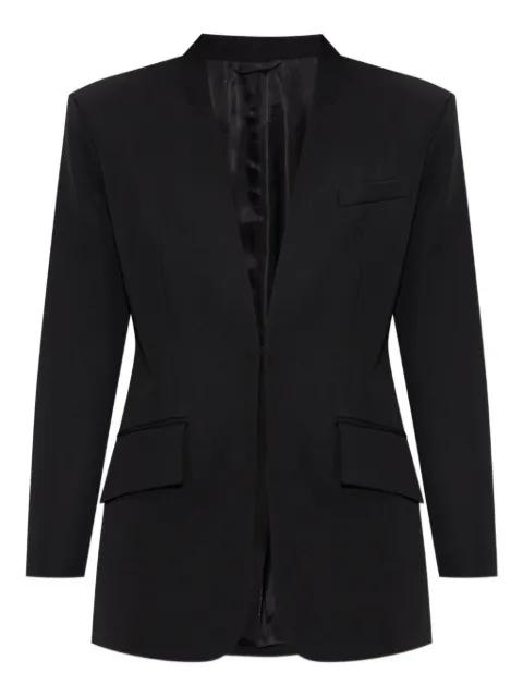 padded-shoulder wool blazer by THE ATTICO