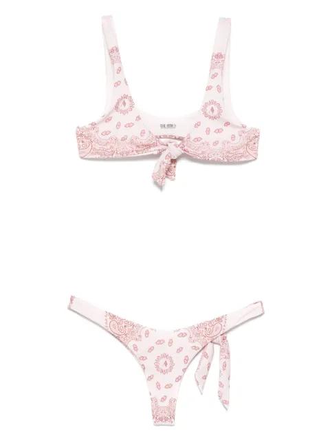 paisley-print bikini by THE ATTICO
