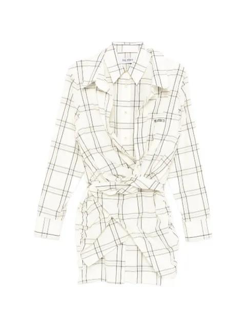 plaid mini dress by THE ATTICO