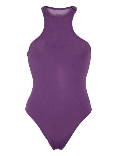 racerback fine-ribbed swimsuit by THE ATTICO