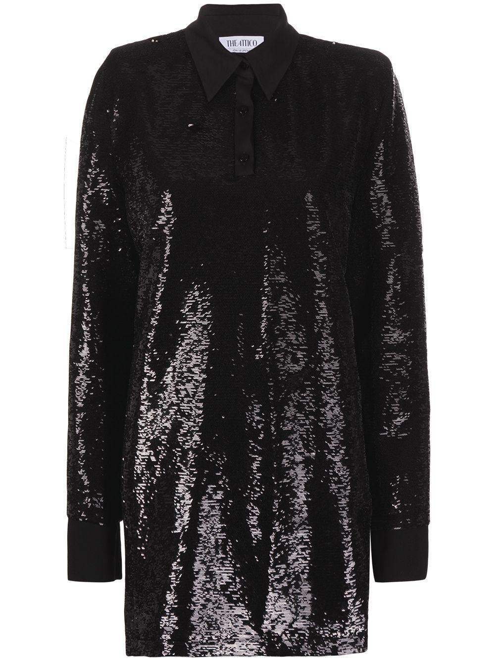sequin-embellished mini dress by THE ATTICO