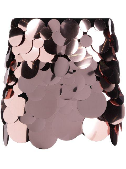 sequin-embellished mini skirt by THE ATTICO