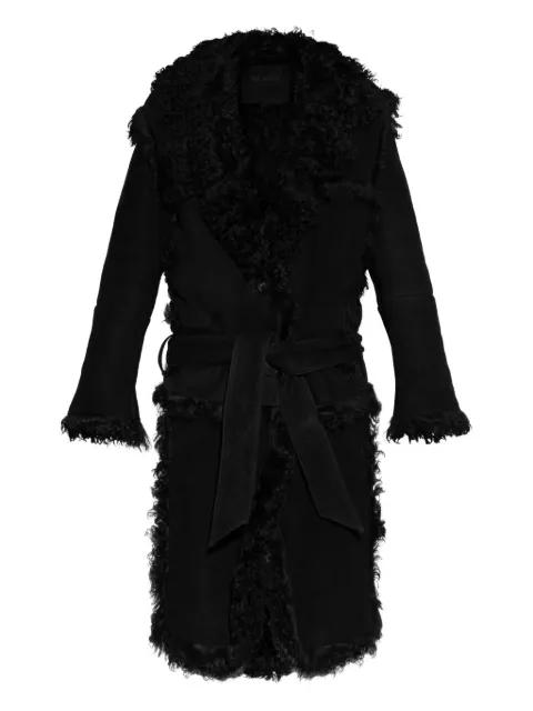 shearling coat by THE ATTICO