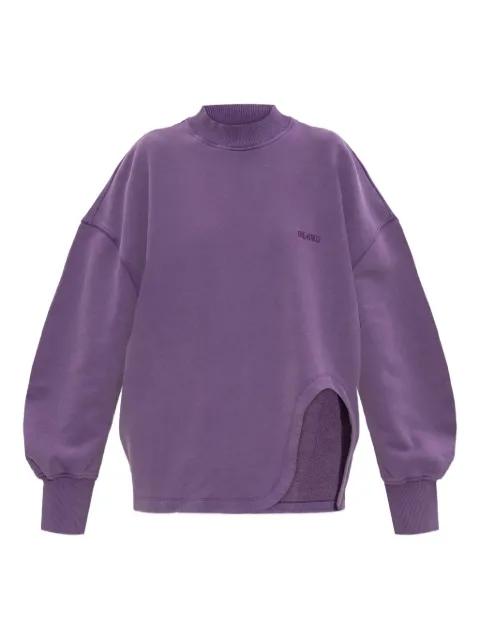 side-slit sweatshirt by THE ATTICO
