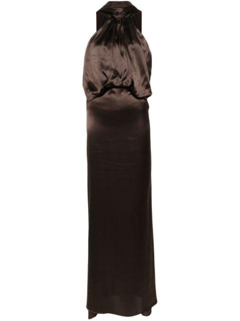 silk maxi dress by THE ATTICO
