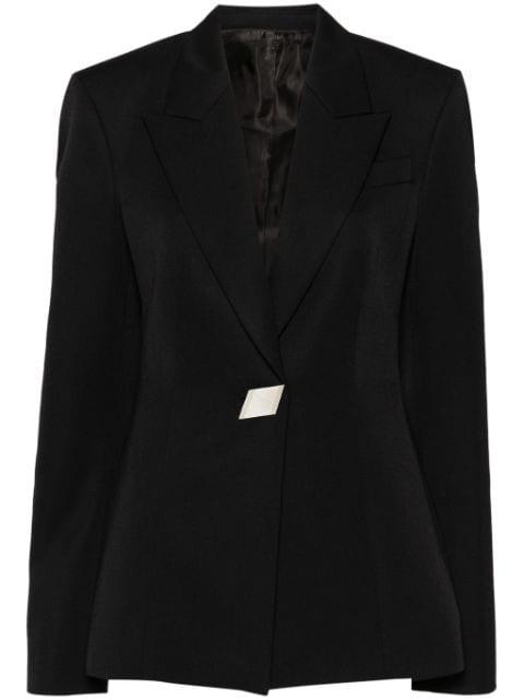 single-breasted virgin-wool blazer by THE ATTICO