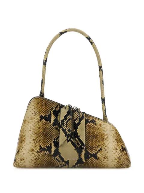 snakeskin leather shoulder bag by THE ATTICO