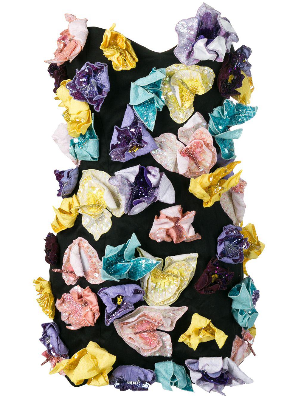strapless embellished mini dress by THE ATTICO