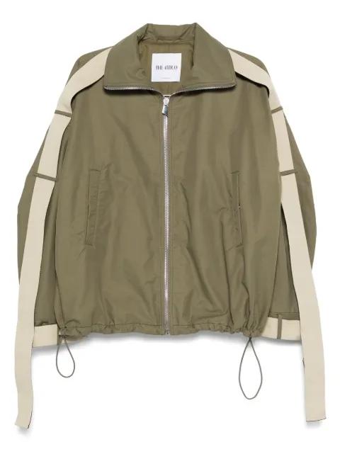 string-detail bomber jacket by THE ATTICO