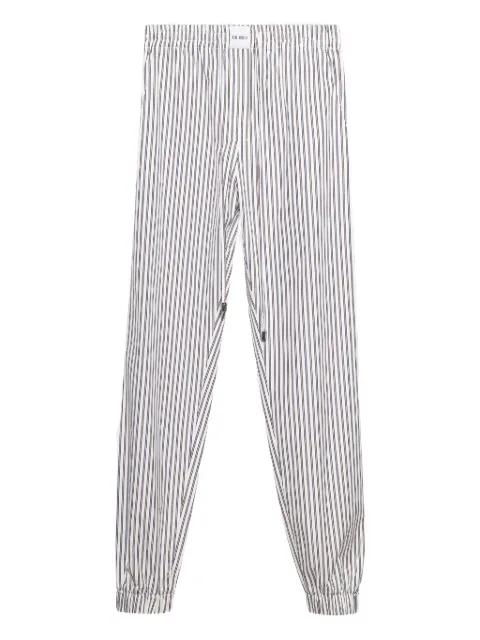 striped drawstring long pant by THE ATTICO