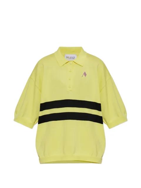 striped polo shirt by THE ATTICO