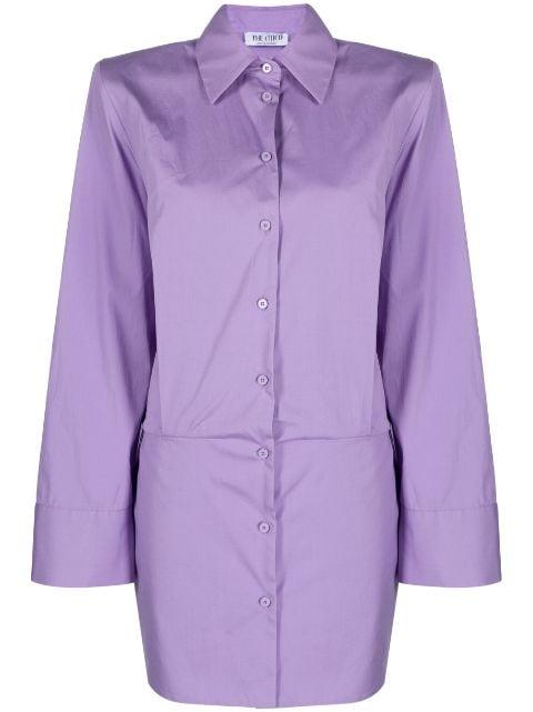 structured cotton shirt dress by THE ATTICO