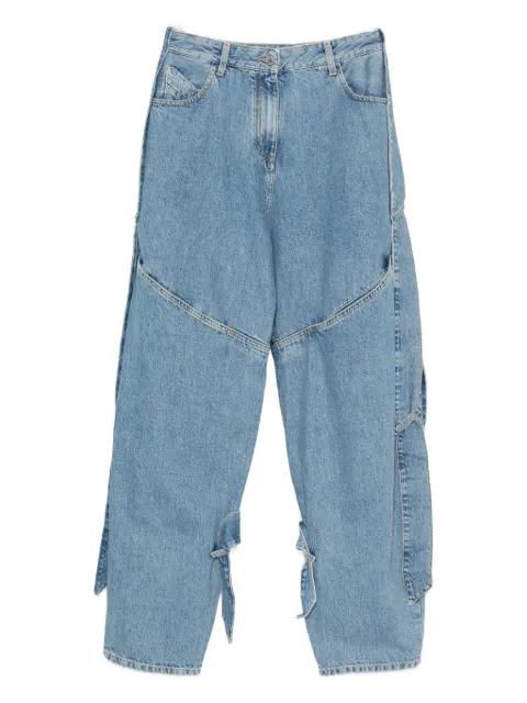 tie detail Jeans by THE ATTICO