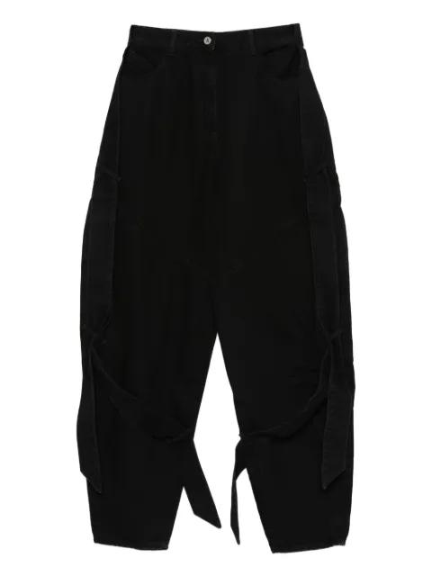 tie-detail panelled jeans by THE ATTICO