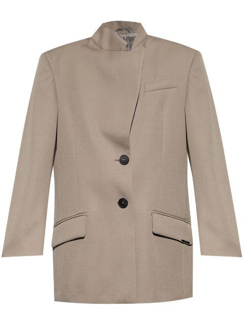 wool gabardine blazer by THE ATTICO