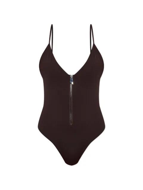 zip-fastening swimsuit by THE ATTICO