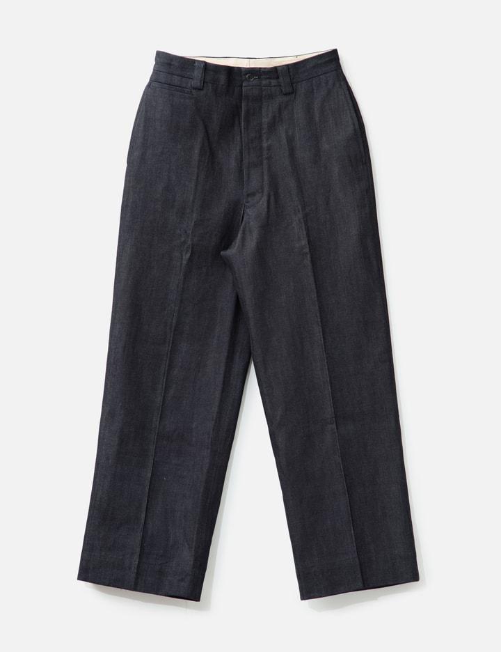 HBT Wide Denim Pants by THE BALD CO.