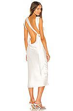The Bar Max Dress in White by THE BAR