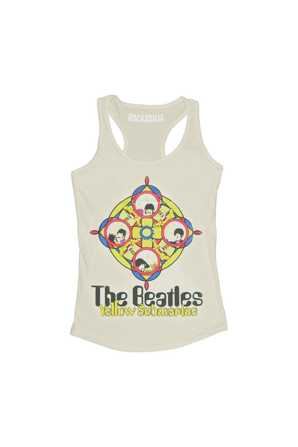 Yellow Submarine Porthole Vest Top by THE BEATLES