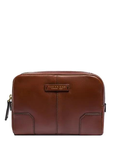 Vespucci leather zip-around clutch bag by THE BRIDGE