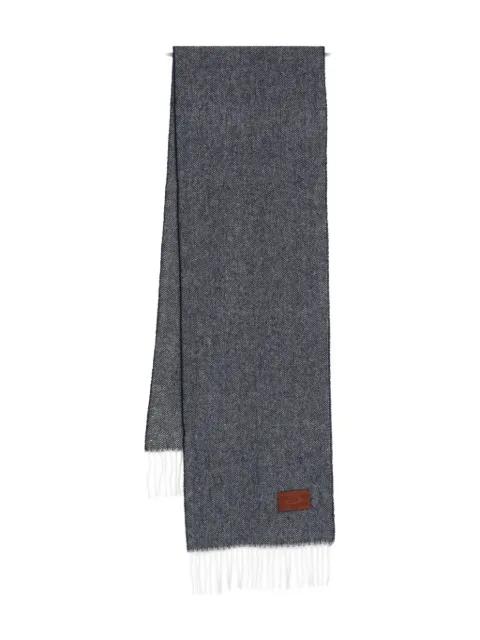 fringed scarf by THE BRIDGE