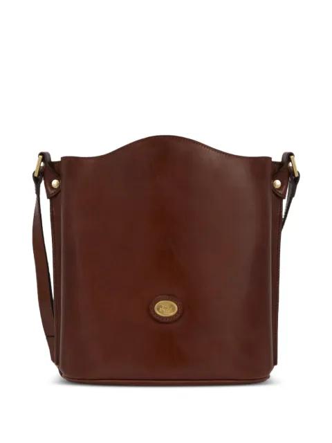 leather bucket bag by THE BRIDGE