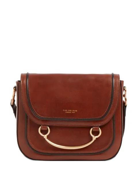 leather cross body bag by THE BRIDGE
