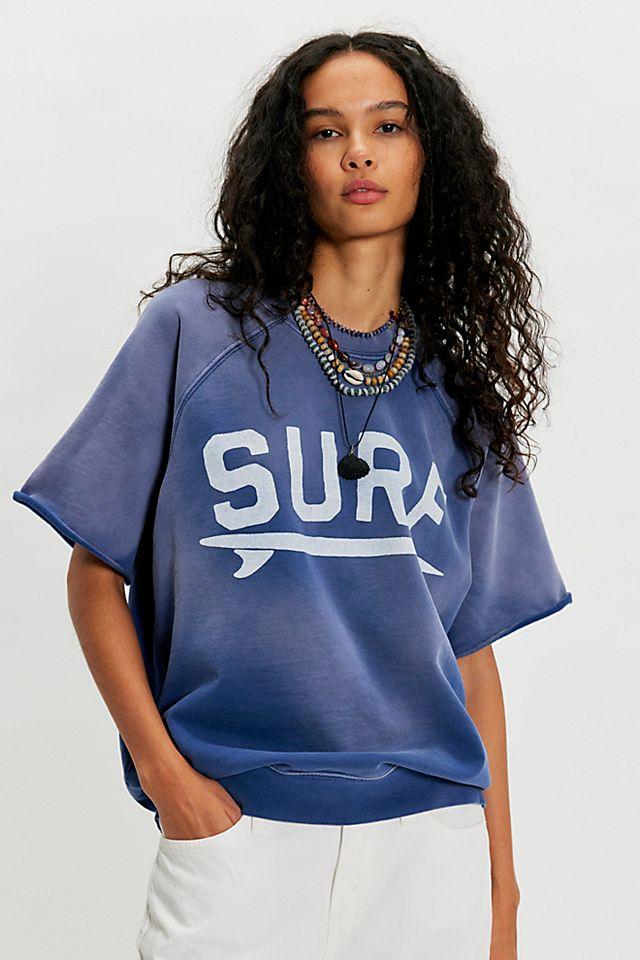 The Bureau Apparel Surf Cut-Off Sweatshirt by THE BUREAU | FREE PEOPLE