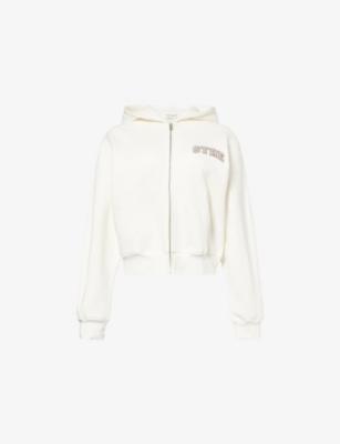 CTRE Logo-Embroidered Cotton Hoody&nbsp; by THE COUTURE CLUB