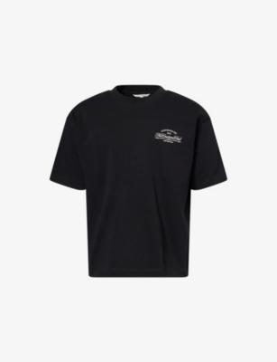 Club De Soci Graphic Cotton T-Shirt by THE COUTURE CLUB