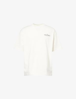Copyright Graphic Text-Print Cotton T-Shirt by THE COUTURE CLUB
