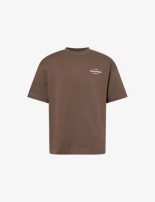 Copyright Graphic Text-Print Cotton T-Shirt by THE COUTURE CLUB