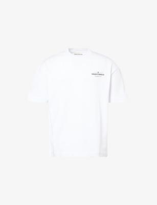 Copyright Graphic Text-Print Cotton T-Shirt by THE COUTURE CLUB