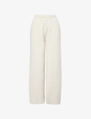 Emblem Embroidered Knitted Jogging Bottoms by THE COUTURE CLUB