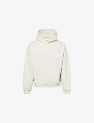 Monogram-Emblem Relaxed-Fit Cotton Hoody by THE COUTURE CLUB