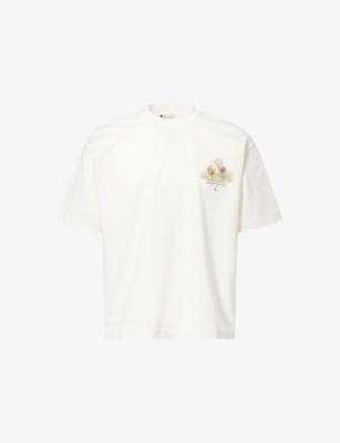 Palm Springs Graphic Print Cotton-Jersey T-Shirt by THE COUTURE CLUB