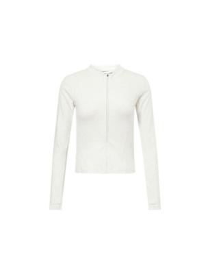 Sculpt Soft-Touch Long-Sleeves Stretch-Cotton Top by THE COUTURE CLUB