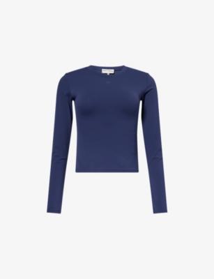 Sculpting Long-Sleeve Stretch-Jersey Top by THE COUTURE CLUB