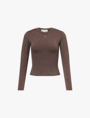 Sculpting Long-Sleeve Tech-Jersey Top by THE COUTURE CLUB