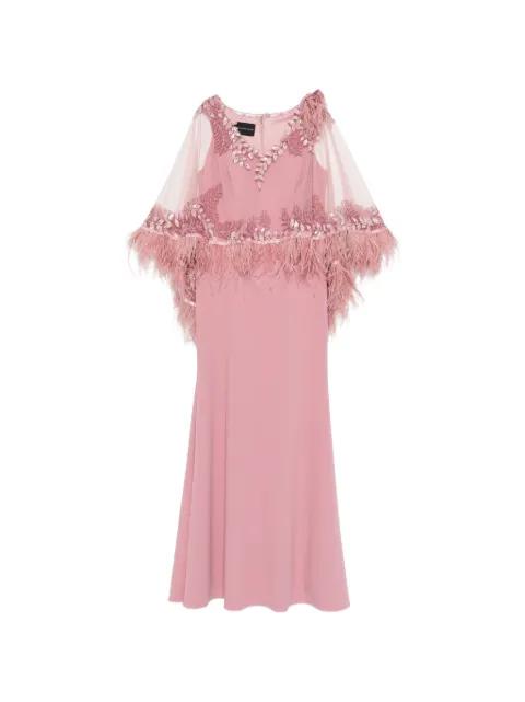 V-neck maxi dress by THE COUTURE CLUB